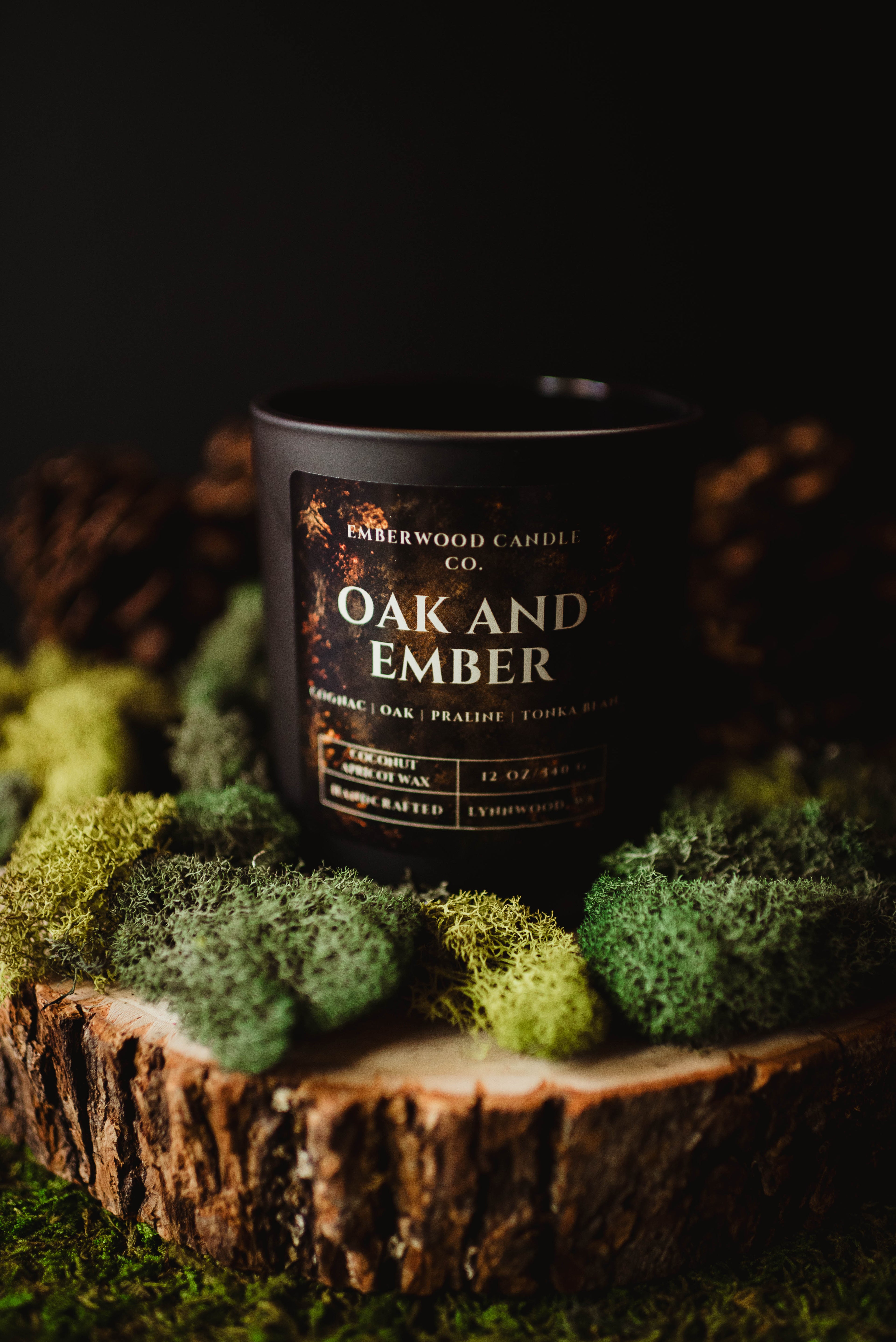 Oak and Ember, 12 oz