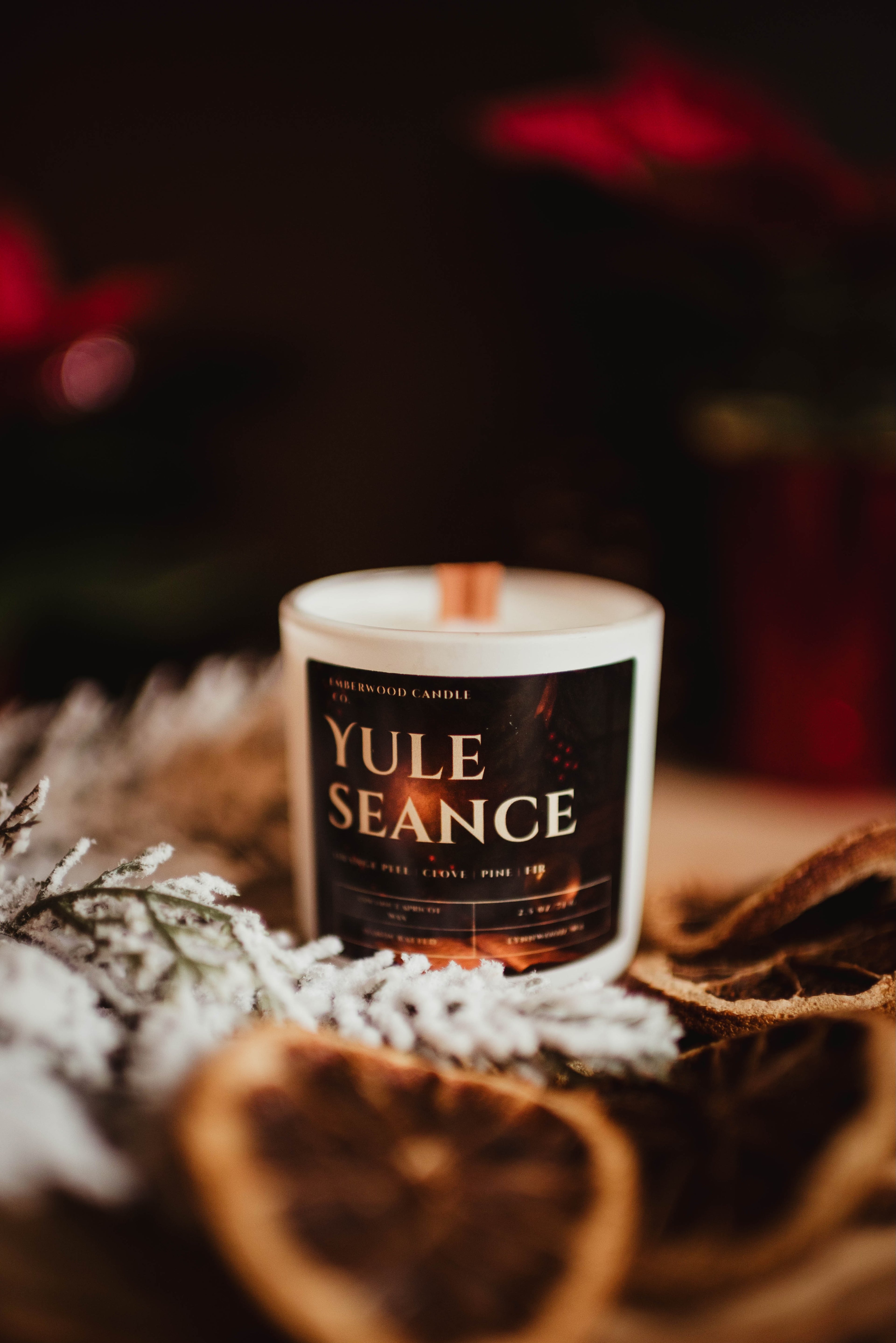 Yule Seance Mini Ritual Candle, 2.5 oz